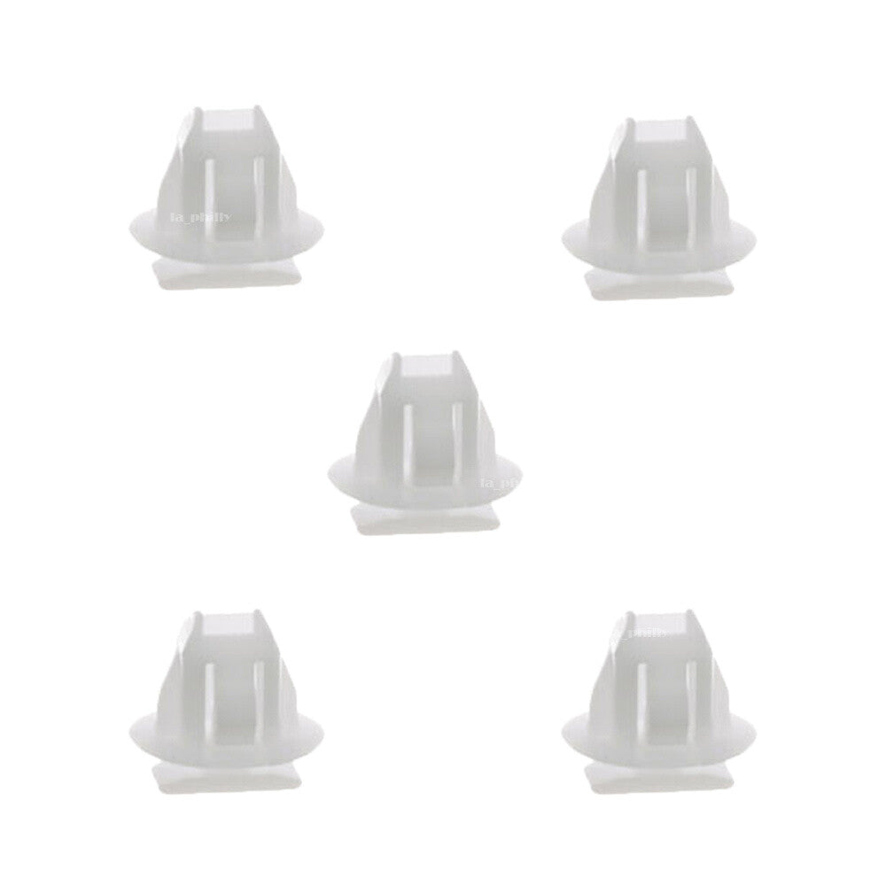 10 Pcs Automotive Wheel Opening Moulding Clips Fit for Nissan 76882-JG00A White