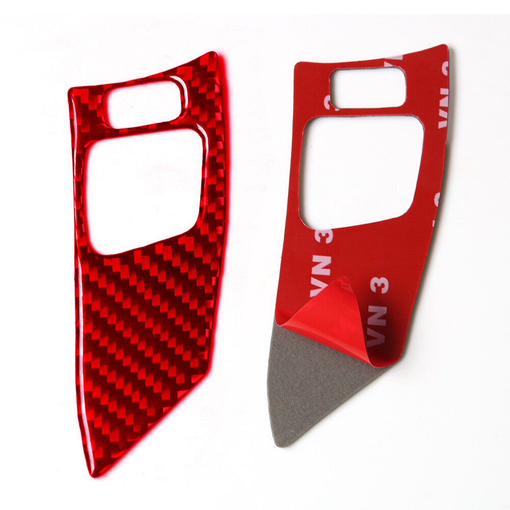 Suitable for Audi Q5 2018-2021 carbon fiber sticker car interior door panel decoration protective strip- v