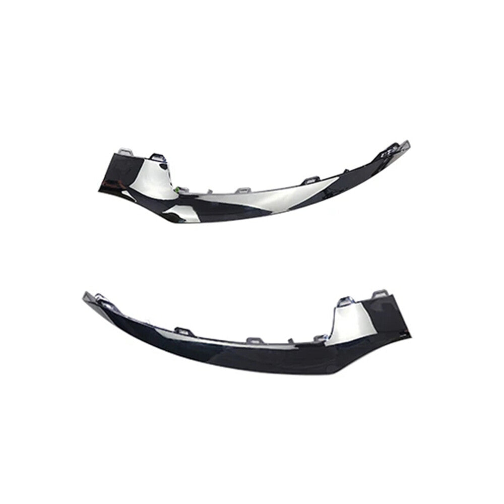 2Pcs Front Bumper Trim Chrome Left+Right Replacement For 2014-2017 W207