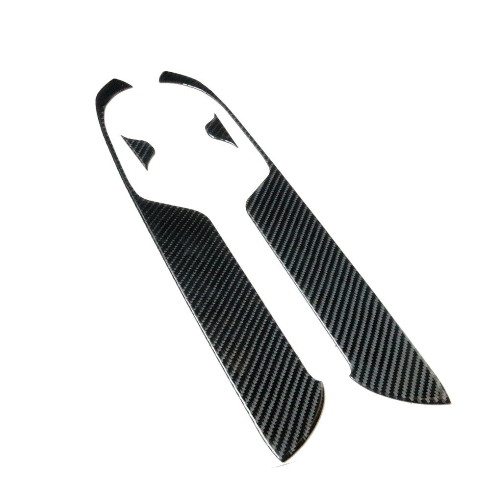 4Pcs Carbon Fiber Window Switch Button Cover Trim for Volvo V60 2010-2017 Type B v