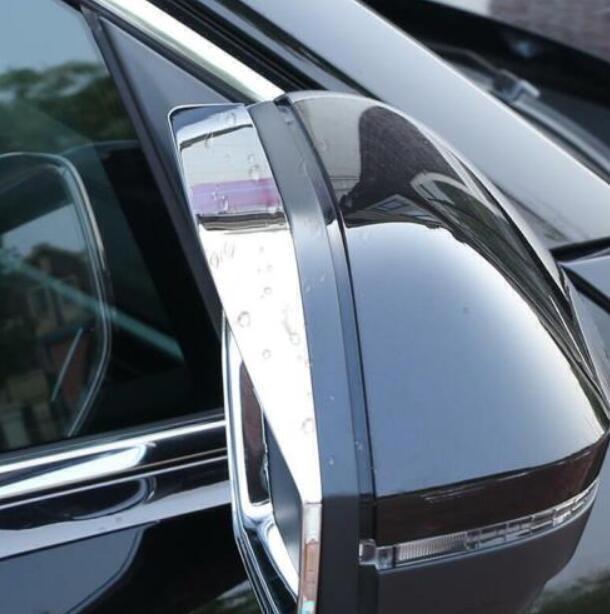 for Volkswagen Atlas 18-2023 ABS Chrome Rear View Mirror Rain Eyebrow Frame Trim