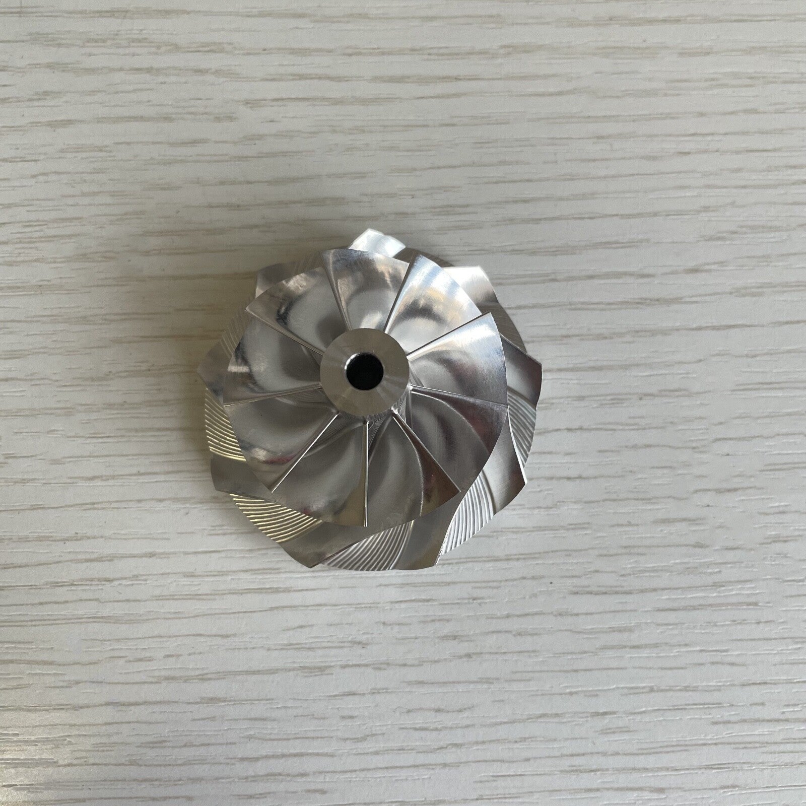 MGT2056 Reverse 1217-02 42.27/56.02 mm 9+0 Blade Turbine Billet Compressor Wheel