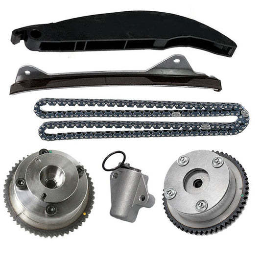 Timing Chain Kit Exhaust Intake CVVT Gear Fits for Kia Soul for Hyundai for Elantra 2.0/1.8L n