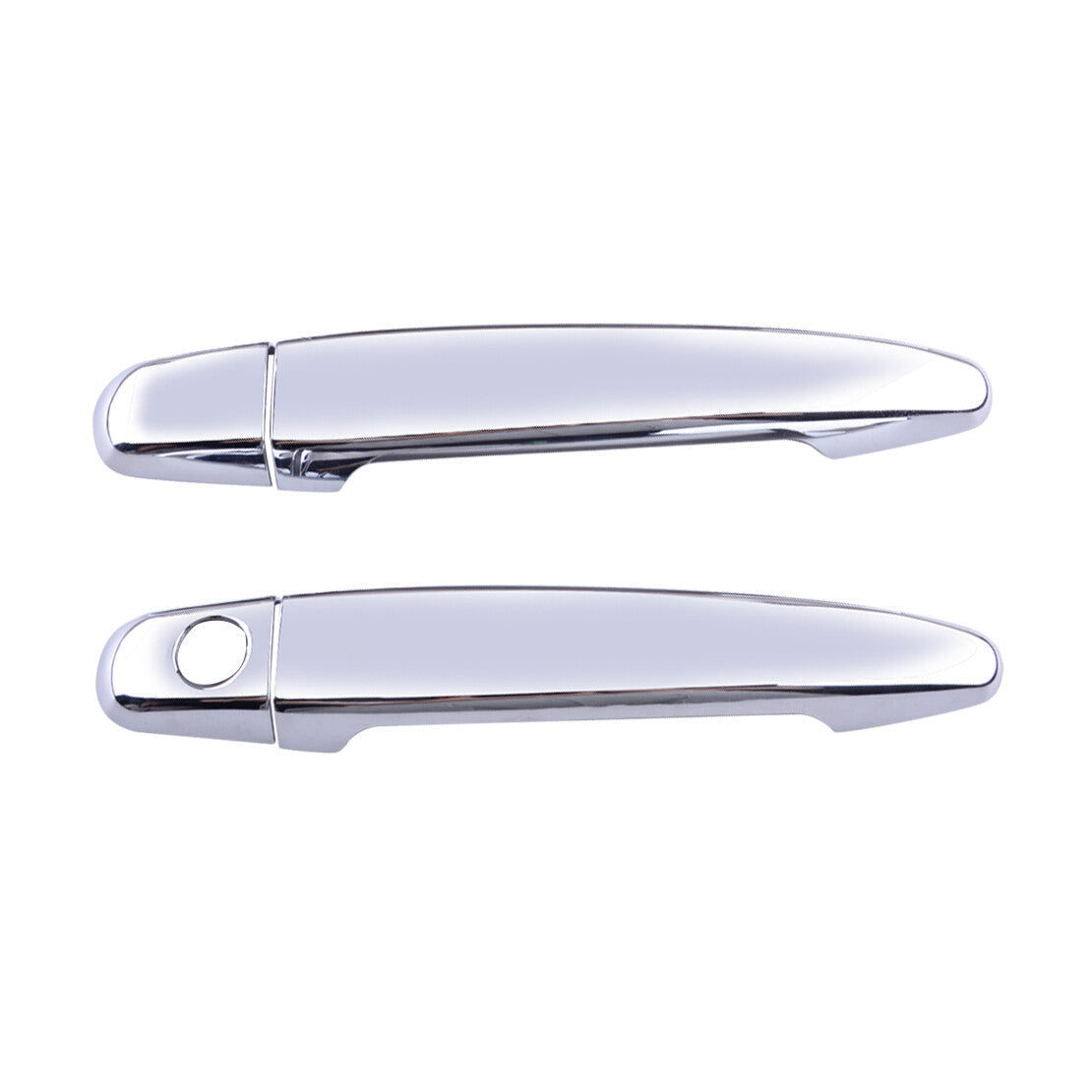 Chrome Door Handle Cover Trim Keyholes Fit for Subaru Legacy 2010-2014