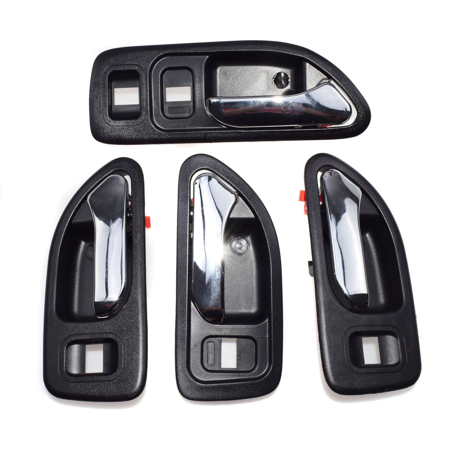 for for Honda ACCORD 1994 - 1997 Black Interior Door Handle FL RL RR 4 pcs - v