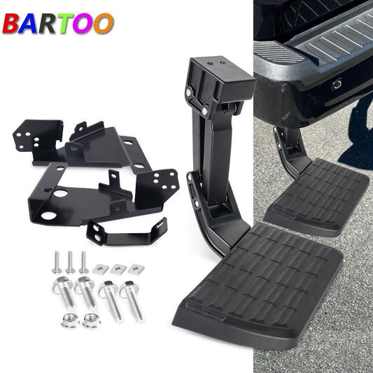 75328-01A Replacement Rear Bumper Retractable Bed Step for Ford F-150 2021-2023 Q