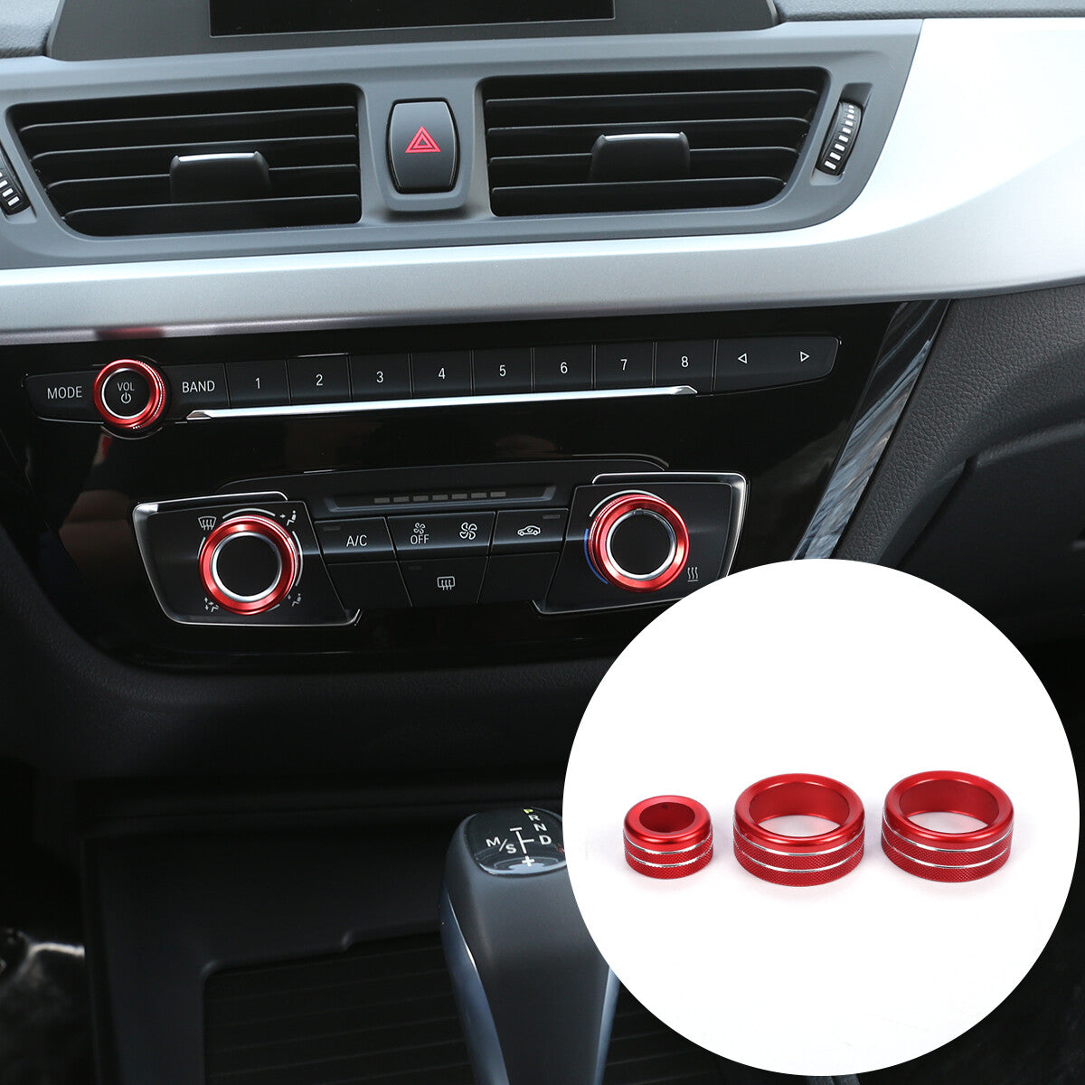 Red Interior Dashboard Speedometer Cover Trim for Tacoma 2016 - 2022 - v
