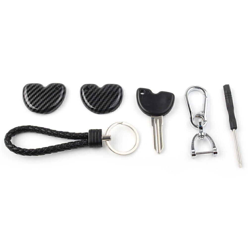 For Vespa Piaggio 3VTE Fly 125 250 300 Motorcycle Uncut Blade Blank Key Embryo