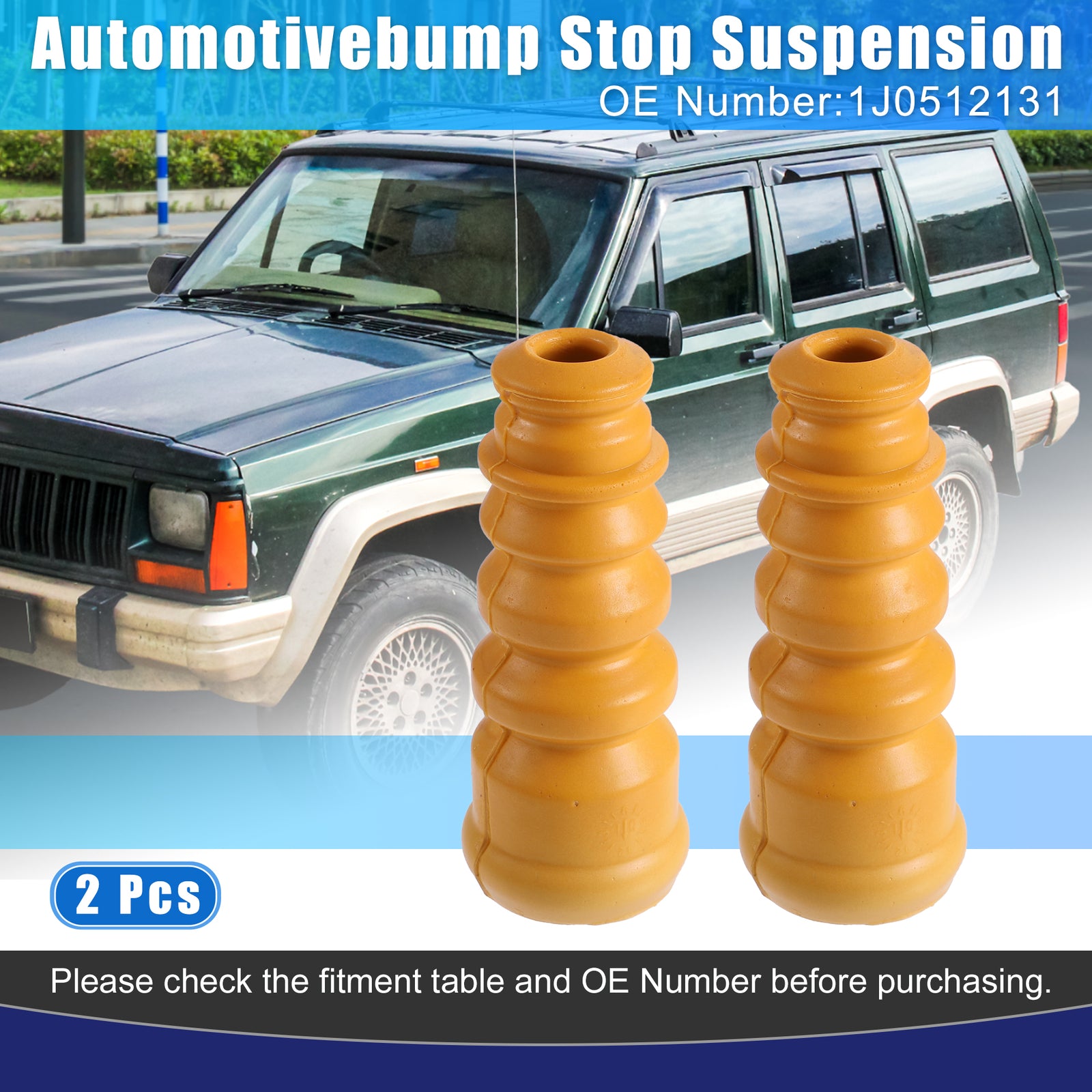 Rear Suspension Bump Stop Suit for Volkswagen for Jetta 02-05 No.1J0512131 Item of 2