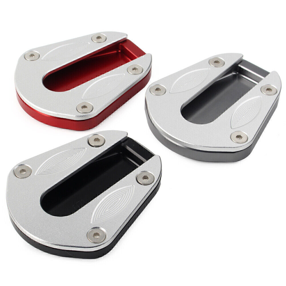 1x Support Foot Side Stand Enlarger Plate Kickstand Pad Fit BENELLI TRK 502 Q