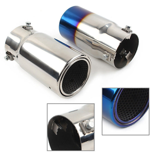 Tainless Steel Car Rear Exhaust Pipe Tail Muffler Tip Fit for Toyota Prado 08-2021 Q