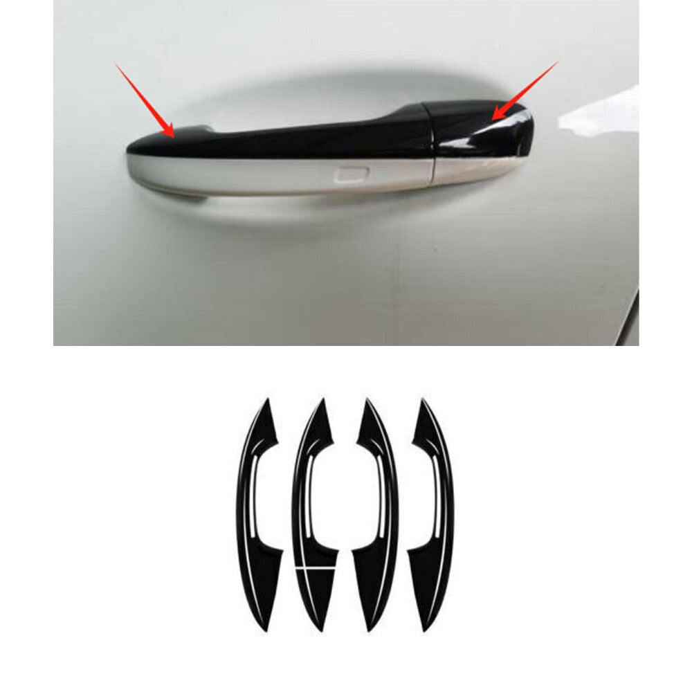for Mazda CX-5 2017-21 Carbon Fiber Car Side Rearview Mirror Cover Trim Overlay v