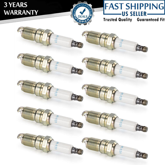 10 iridium spark plugs for Buick for Chevrolet for GMC for Pontiac 41-101 12568387 Q