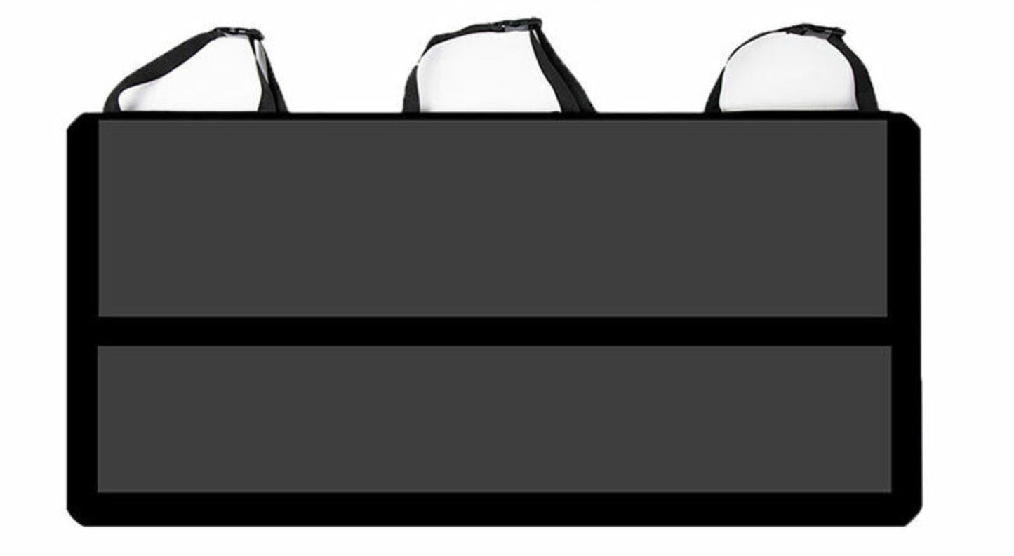 1Car Trunk Cargo Net Organizer Hanging for Seat Back Storage Organizer Bag 9-Pocket n