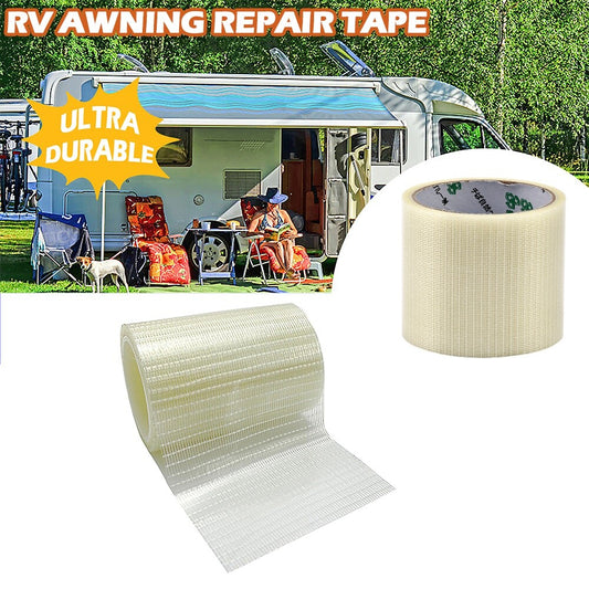 1x 8CM10M Multifunctional Waterproof Rv Awning Repair Tape Tear Repair Patch
