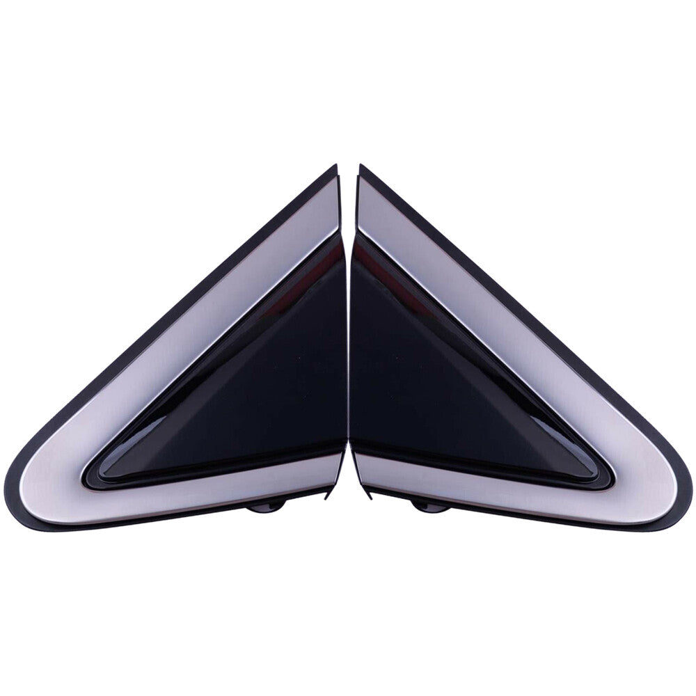 2 Rearview Mirror Triangle Moldings for 2013-2019 for Nissan Sentra Left and Right