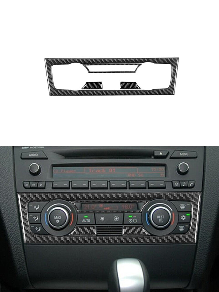 Driver Inner Door Handle Panel Trim Cover Carbon Fiber for Acura TSX 2003-08 Red v