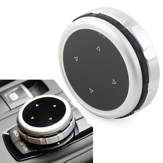 Multi-Media Car Control Knob Trim Fit for BMW 1 2 3 4 5 6 7 X1 X3 X4 X5 X6 IDRIVE