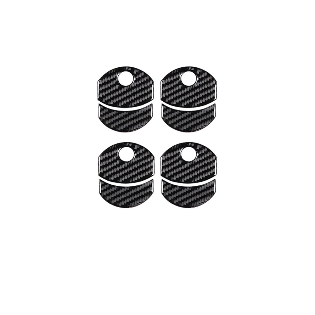 Carbon fiber interior dashboard ventilation cover trim for Ford F-150 FX4 2004-2008