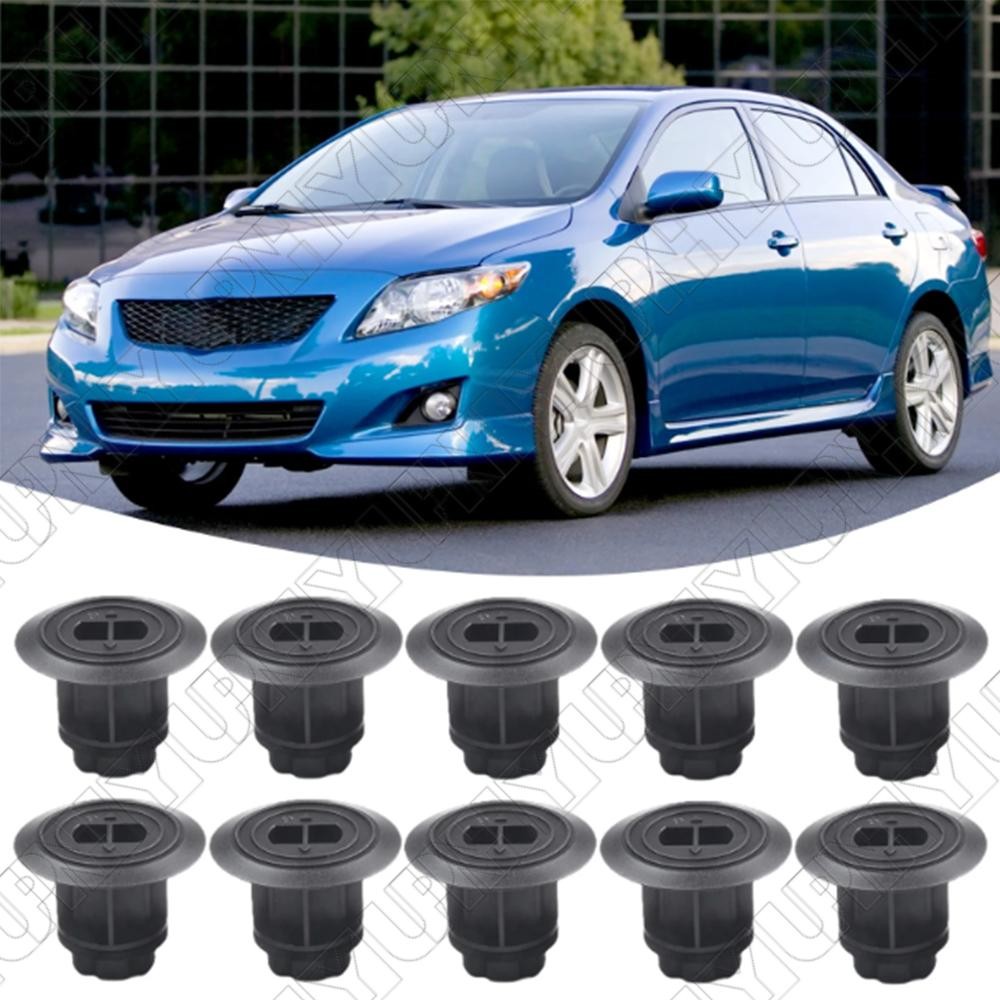 10× Exterior Trim-Rocker Molding Clips 90467-22015 for Toyota for Avalon Prius for Lexus