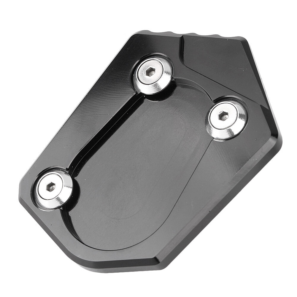 Kickstand Side Stand Enlarger Plate Pad for BMW R1200R R1200RT R Nine T Black Q