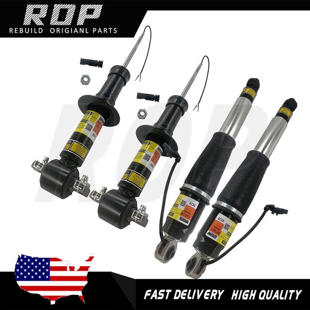 4PC/Full Set Shock Absorber for 15-20 for Chevy Suburban Tahoe Silverado w/ Magnetic