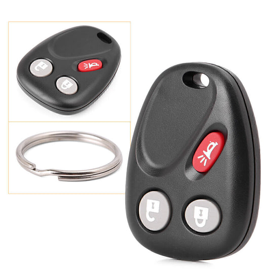 Fit 2003-2006 for GMC for Sierra for Yukon Tahoe 3 Buttons Keyless Remote Car Key Fob LHJ011 Q