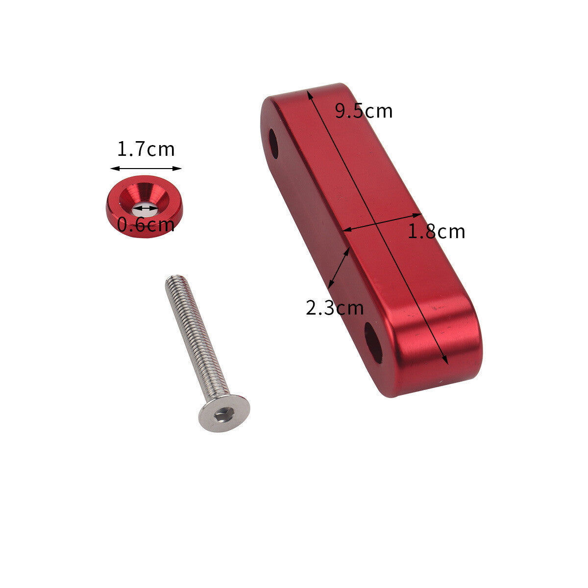 2-Piece Set of for Honda Engine Ventilation Mounting Screws with Capped Washer Covers - n