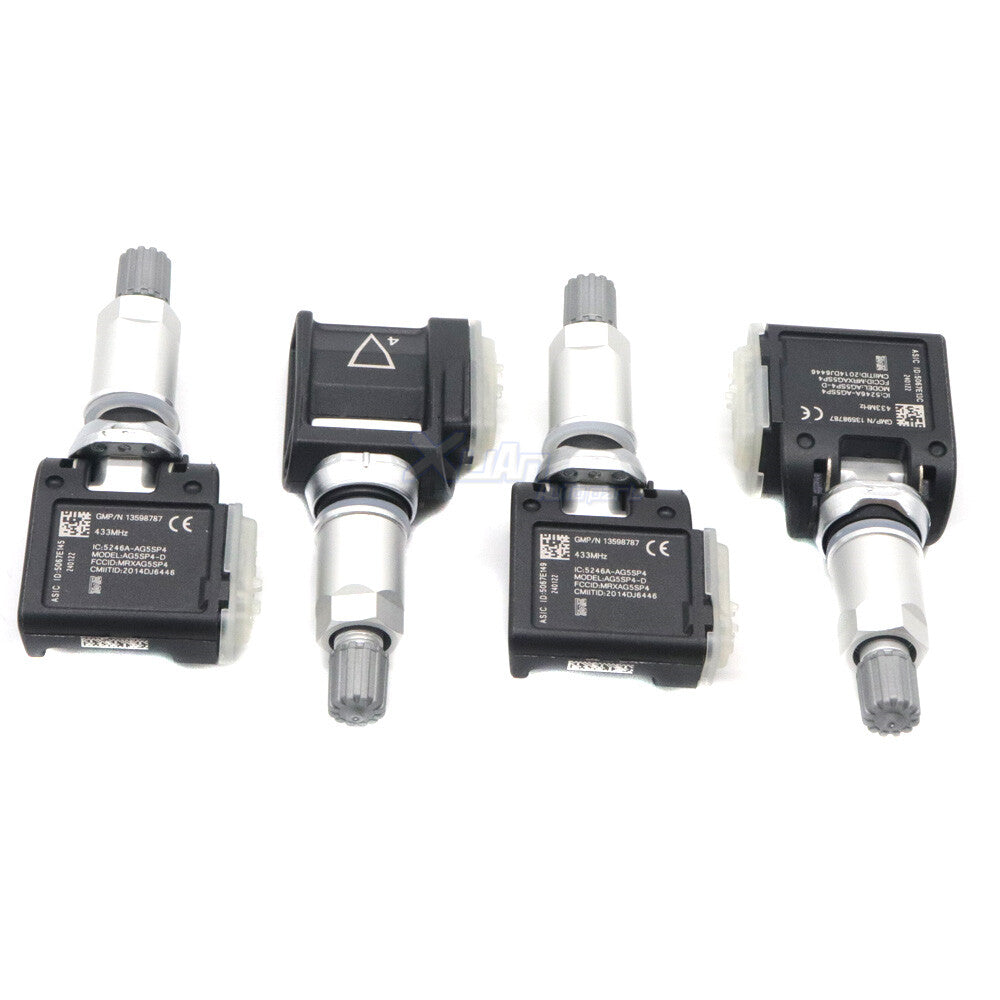 13598787 Tire pressure sensor for Cadillac ATS/CTS 4PCS 433MHz, suitable for general TPMS. v