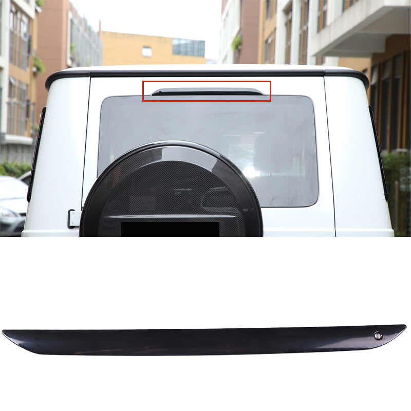 Suitable for G-Class 2019-22 Smoked Black Third-High Brake Light Cover Trim - n