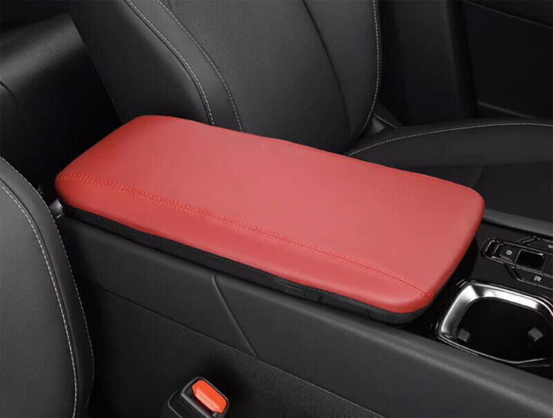 for Lexus RX350 350h 500h 23-24 Red PU Leather Console Armrest Box Cover Trim 1P