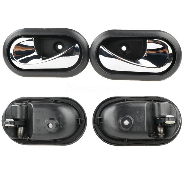 Fits For Logan/Duster 2012-2016 2Pcs Car Left Right Interior Door Handle Trim