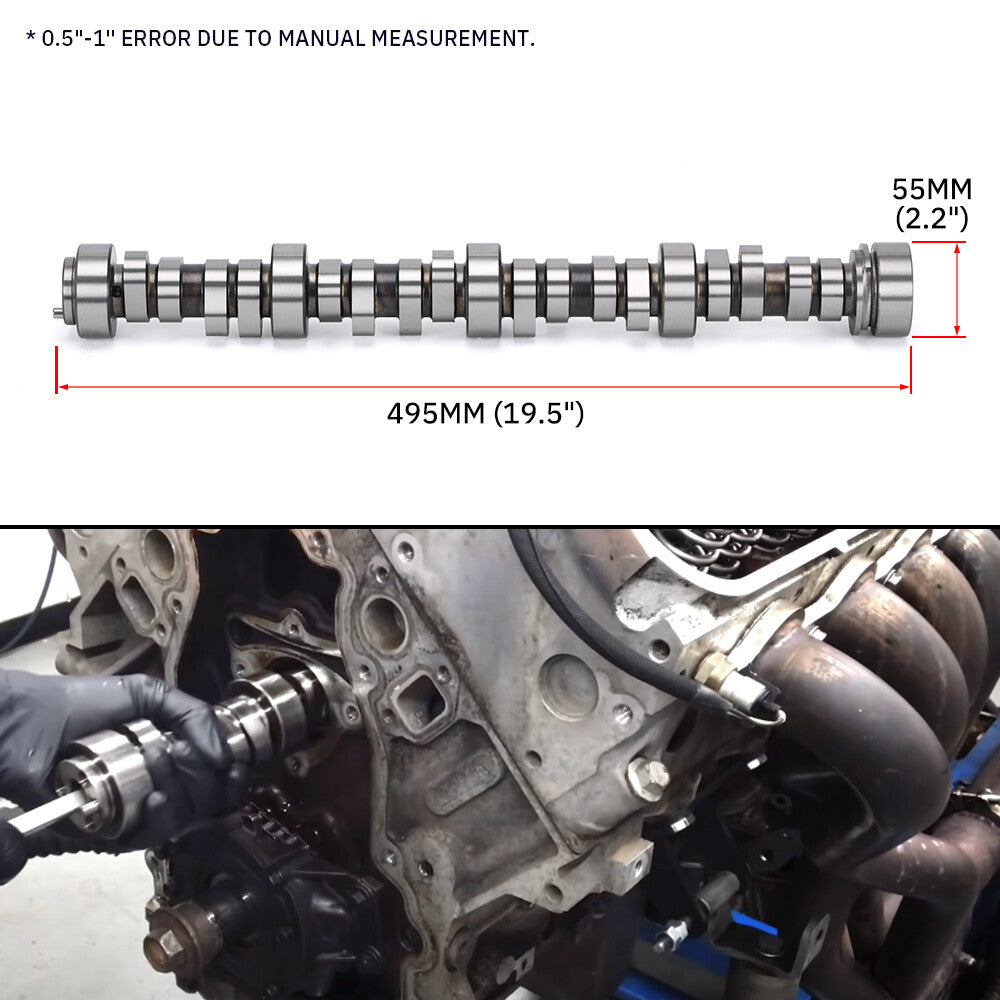 Low Lift Camshaft Stage 2 Camshaft Hydraulic Roller For GM Truck LS 4.8/5.3/6.0