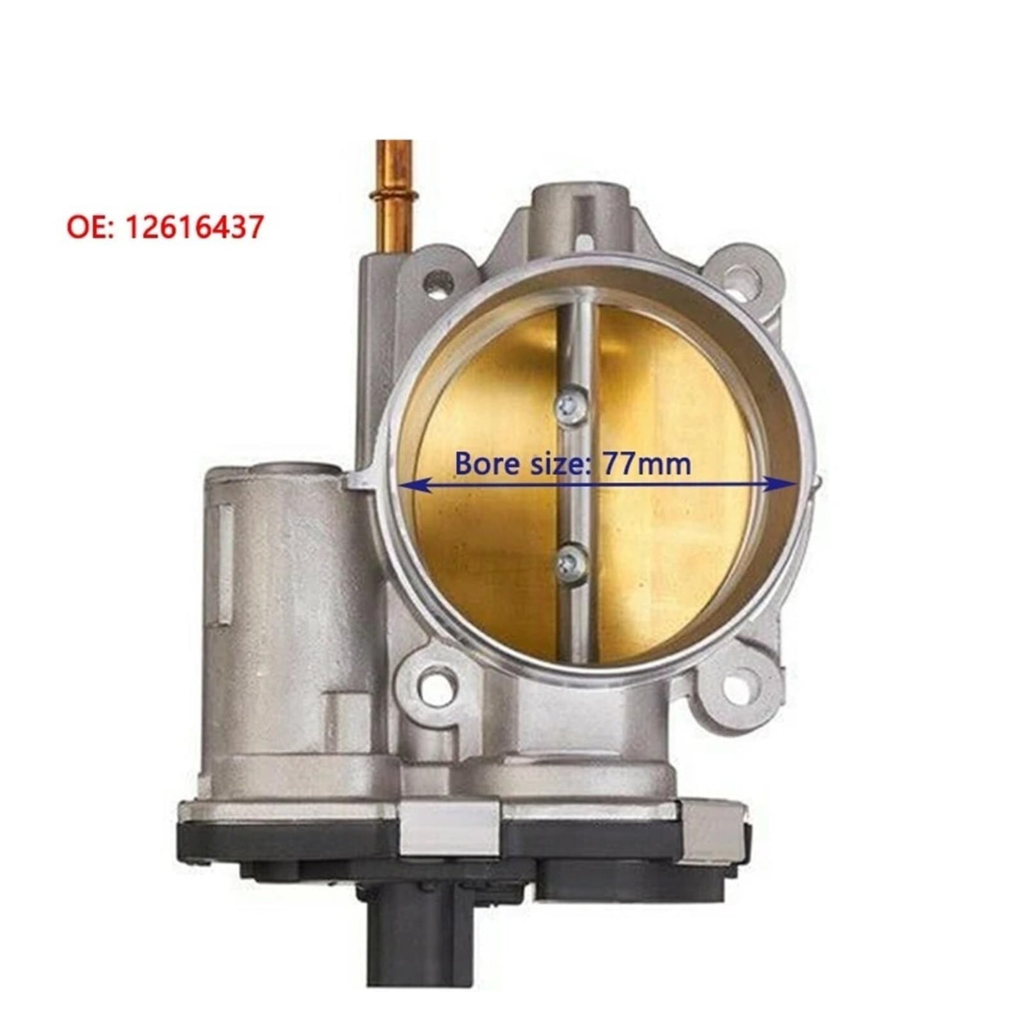 Brand new throttle body suitable for Chevrolet for GMC . for Isuzu for Saab Equipment Manufacturer: F00H600078 12616437 Q
