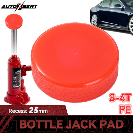 Polyethylene Jack Pad Lift Car Damage Protection For Most 3 - 4 Ton Bottle Jacks