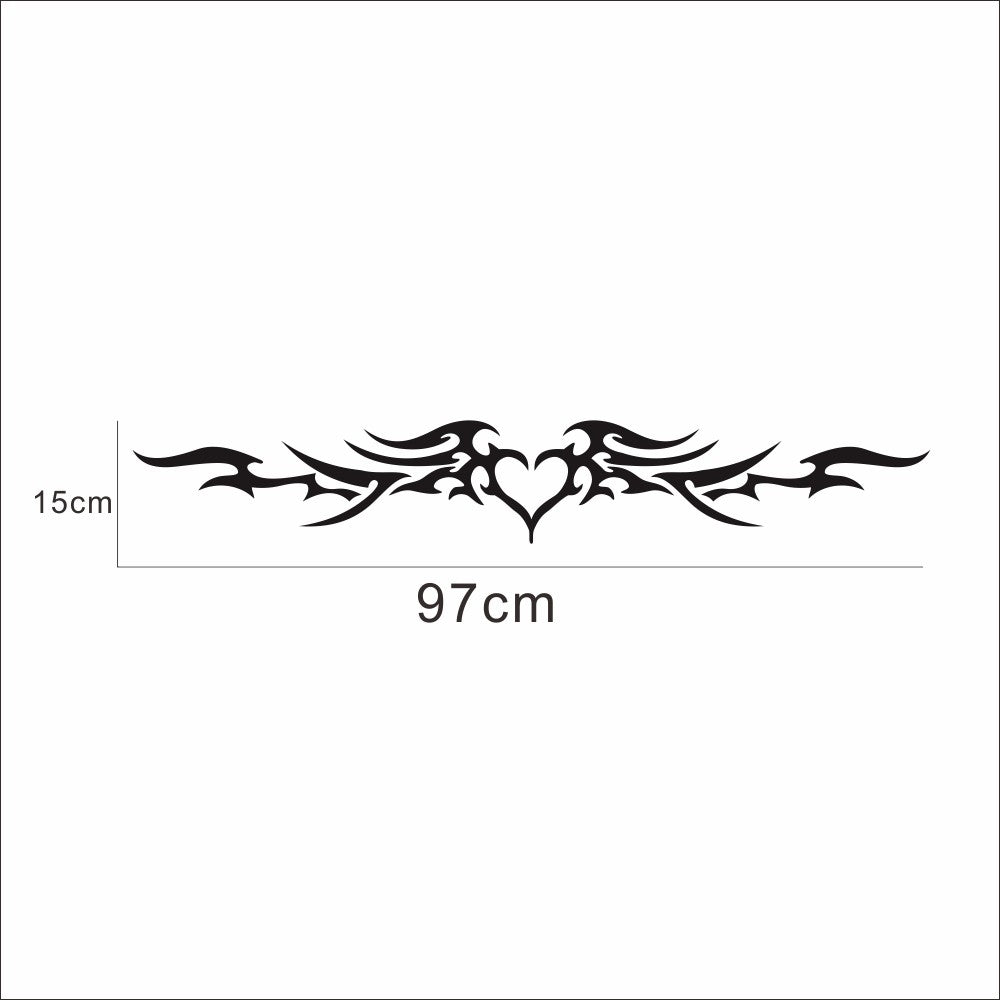 Car Body Window Door Sticker Accessories Waterproof DIY Decoration Decal Trim Q