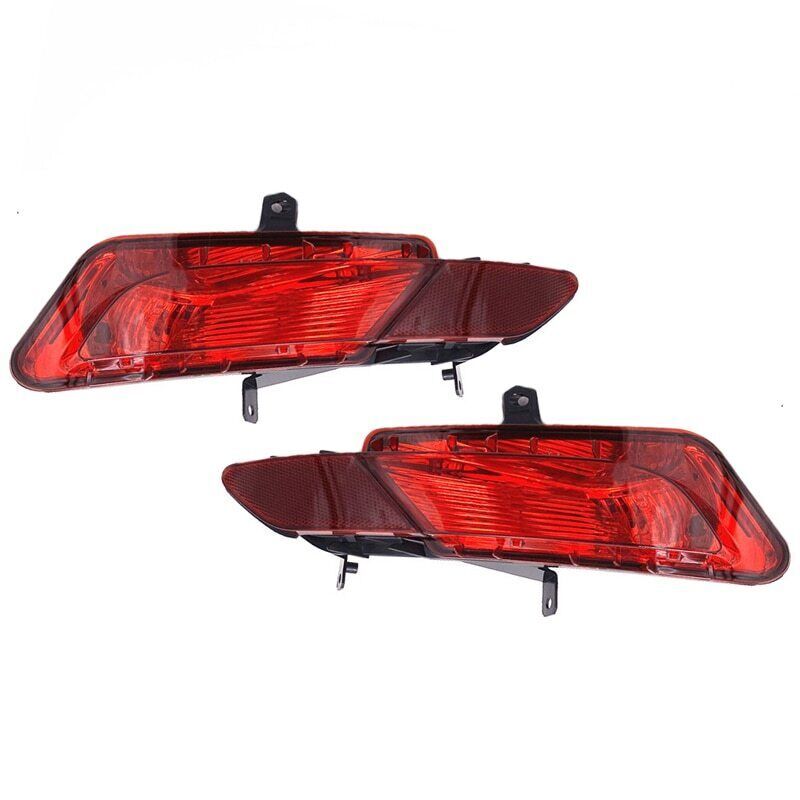 Rear Bumper Reflector Fog Light Brake Lamp Parking Pair for Volvo XC60 2014-2017