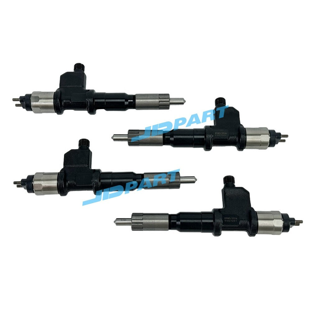 4-pack 8980116044 095000-8980 injectors for Isuzu 4J1 engine parts