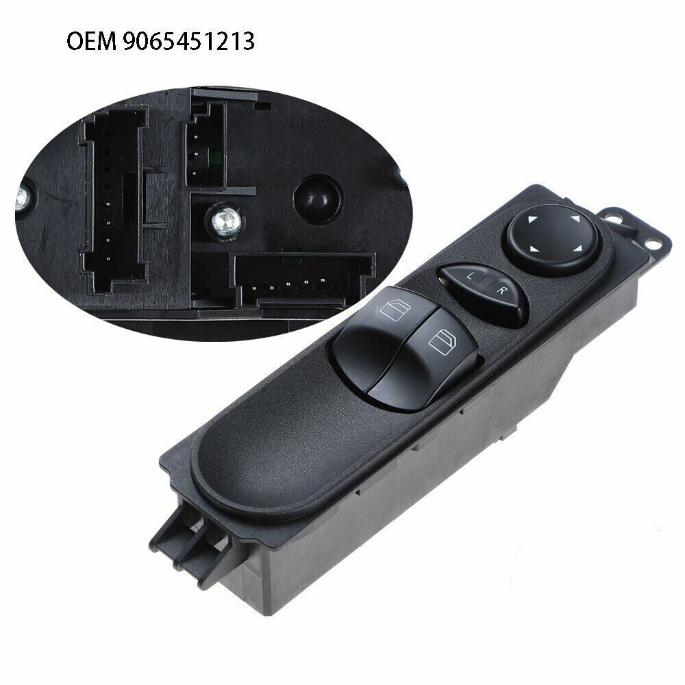for Mercedes Benz Front Left Driver Side Window Switch Sprinter W906 9065451213