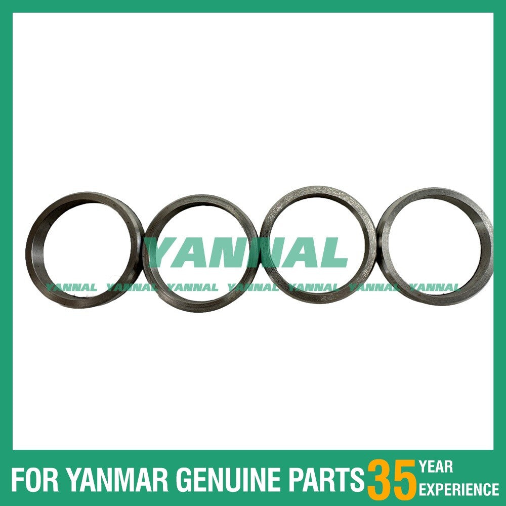 4-piece KD488D intake valve for seat set for FAWDE excavator engine parts -