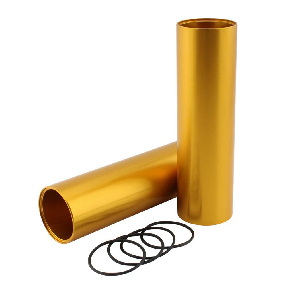 for BMW RnineT Urban G/S Aluminum Motorcycle Fork Slider Guard Cover Kit Gold UK