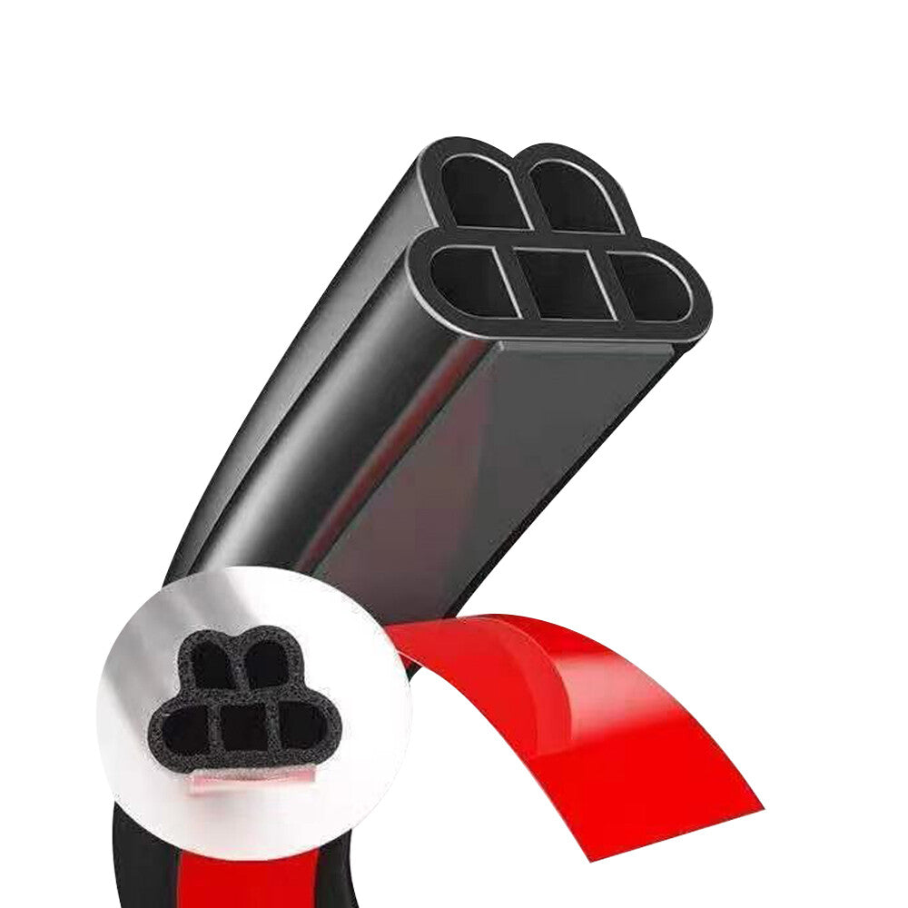 52.5-foot car door seal strip, car rubber door seal inside - n