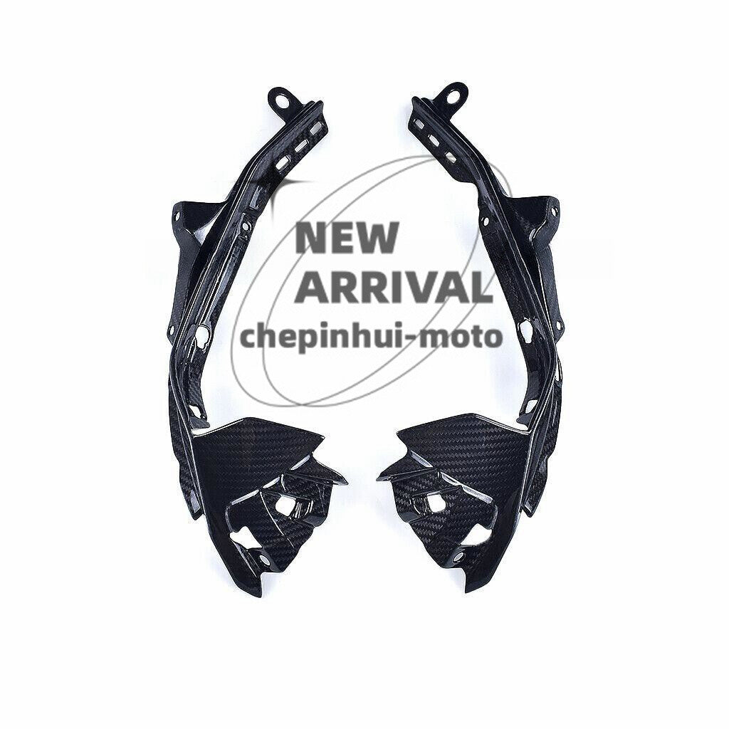 Real Carbon Fiber for Yamaha R6 2017-2020 Upper Front Side Panels Cover Fairing