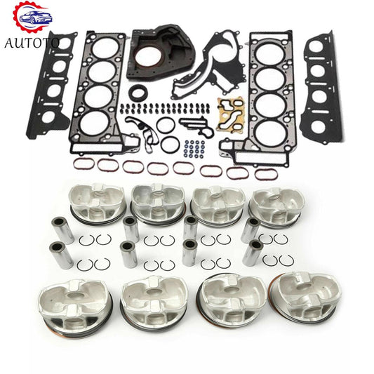 Engine Rebuilding Gasket Seals Kit A2730100814 Pistons Rings for Mercedes-Benz