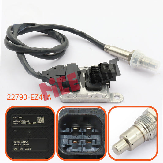 NEW 22790-EZ41A Rear Nitrogen Oxide Sensor Compatible 16-19 Titan XD 5.0L V8