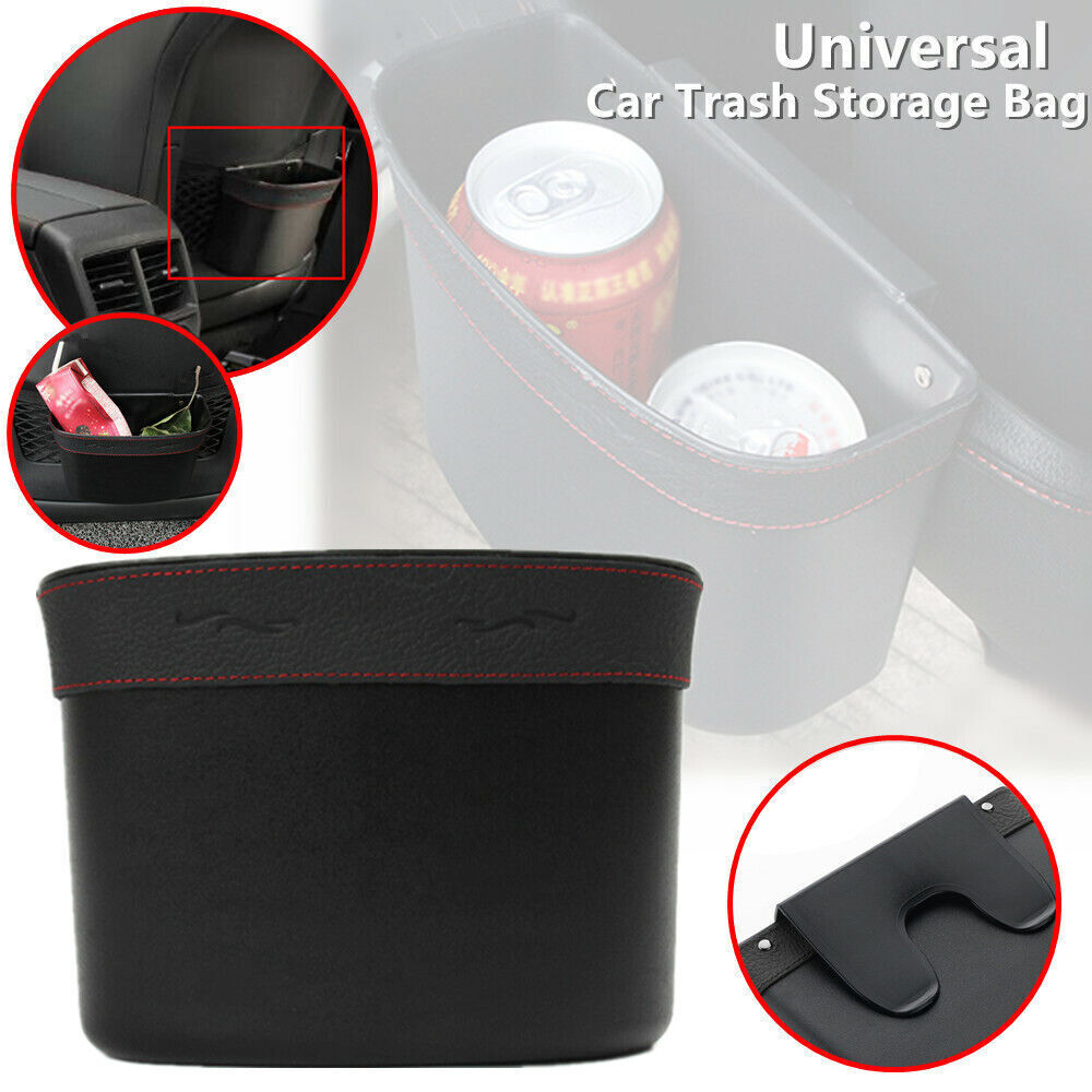 Car door trash can, trash for seat back, trash can, cup holder, storage box - n
