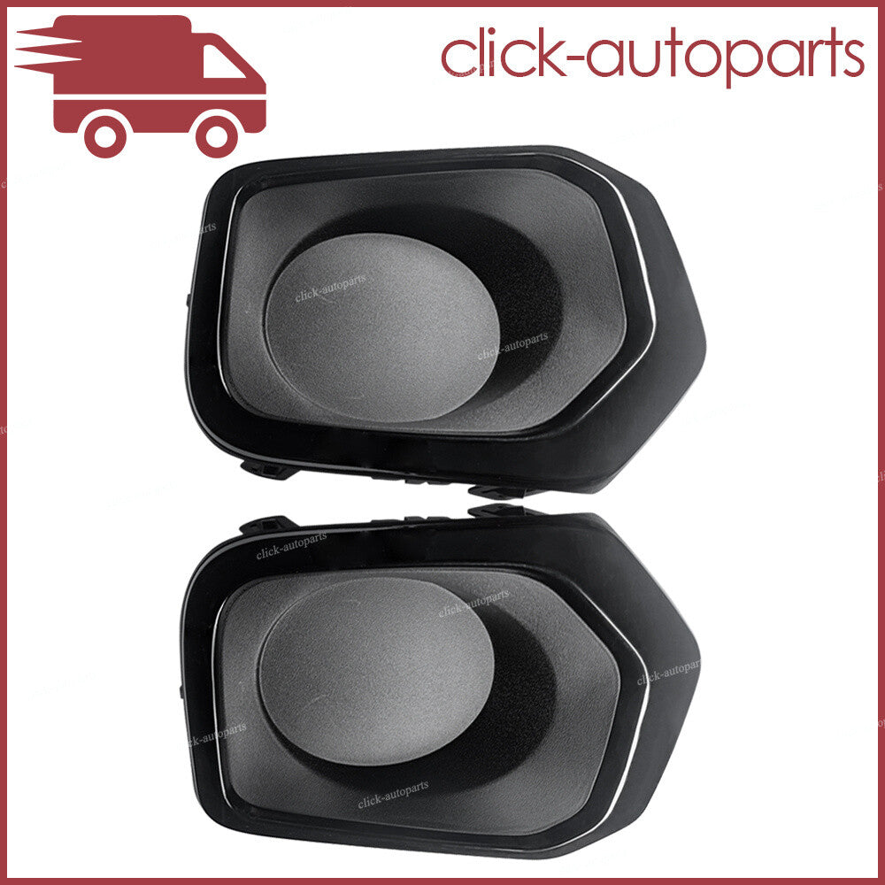 2pcs Front Right+Left Bumper Fog Light Lamp Hole Cover For 2016-20 for Toyota Tacoma Q