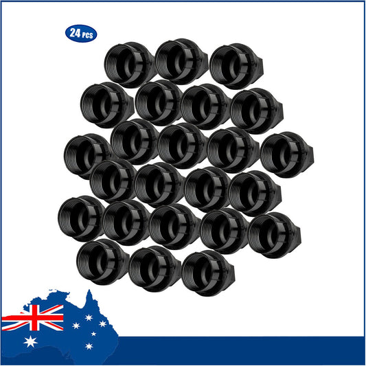 24pcs Wheel Lug Nut Covers Caps 611607 for Chevy for GMC Silverado 2500 3500 Truck Q