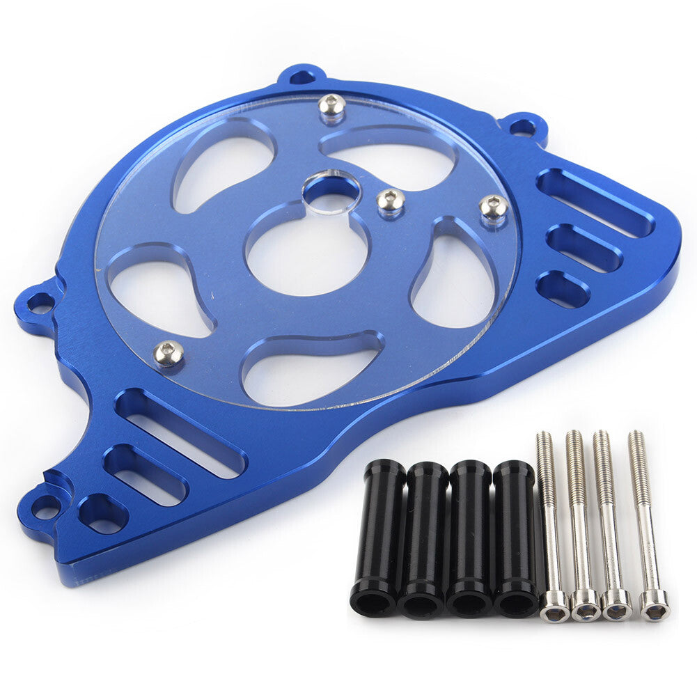 Blue Engine Sprocket Cover Chain Guard Protector for Kawasaki Z1000 2010-2021 Q