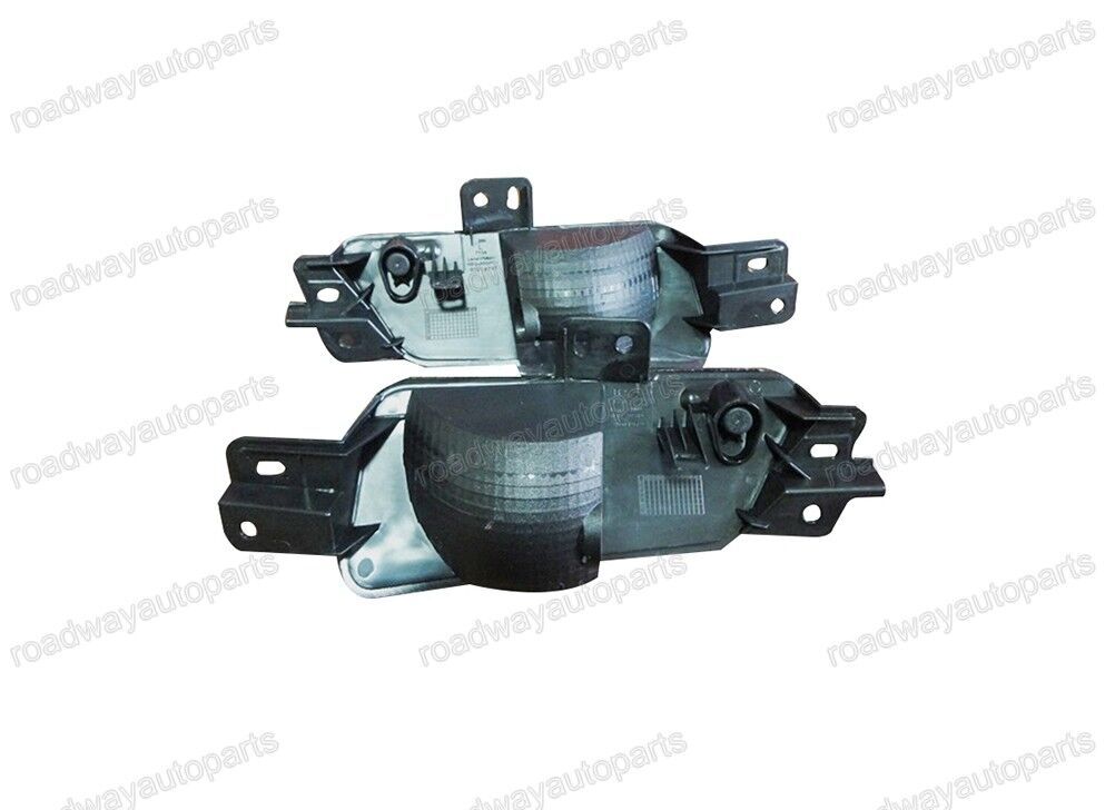 One pair of rear bumper fog light reflectors with red lenses suitable for Peugeot 408 2013